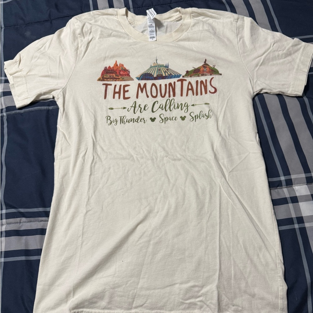 Disney Cream Graphic Men's Shirt